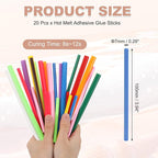 PATIKIL Hot Glue Sticks for Glue Gun, Dark Blue - Image 2