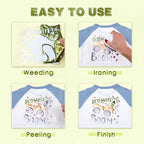 Tintnut Vintage Green Holographic HTV Vinyl Roll, easy cut & weed, stretch - Image 4