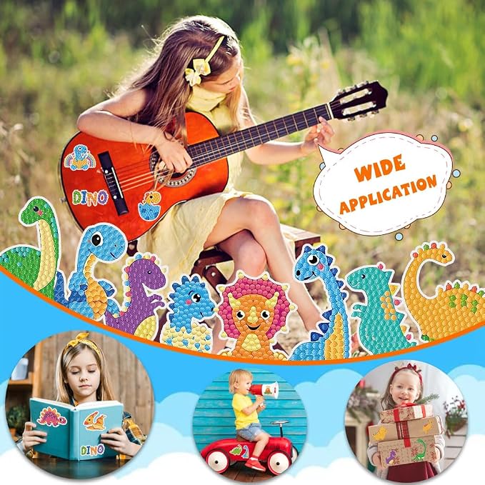 Labeol Diamond Art Kits for Kids Boys and Girls Ages 6-8-10-12 Easy to DIY - Image 6