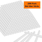200 Pack Mini Hot Glue Sticks, 4 Inch and 8 mm Diameter High Viscosity - Image 8