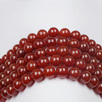 MJDCB Natural Stone Bead Red Cornelian Gemstone Loose Beads - Image 6