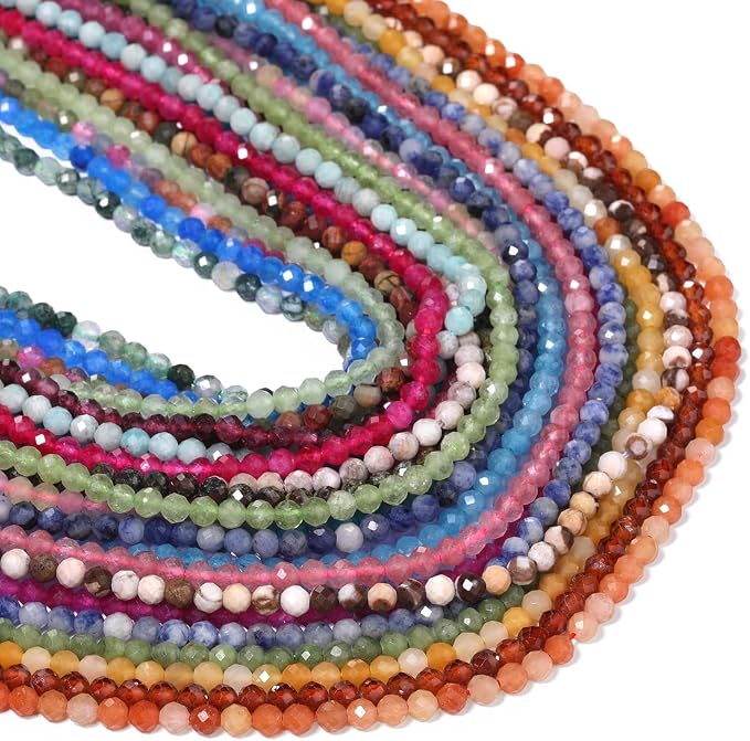 4mm 90pcs Morganite Stone Tiny Gemstone Beads - Image 6