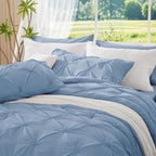 BEDELITE Cornflower Blue King Size Comforter Set - Image 6