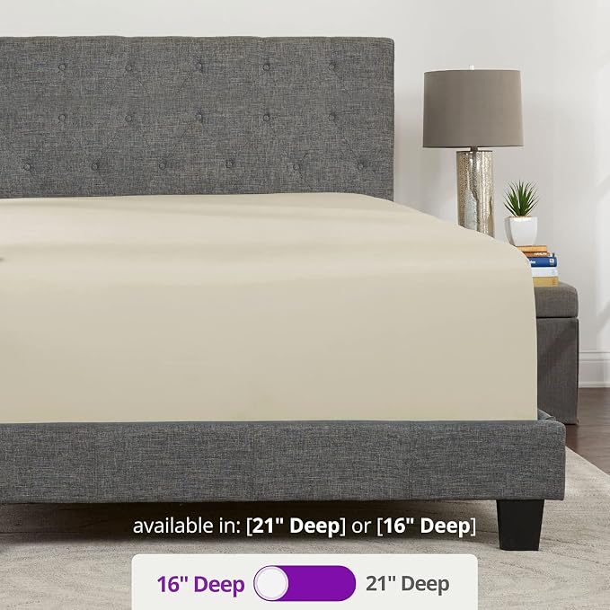 DeaLuxe California King Fitted Sheet Only - Image 4