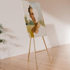 Gold Easel Stand for Sign, Heavy Duty Easel, 4-Tier Adjustable Art Easel for - Image 7