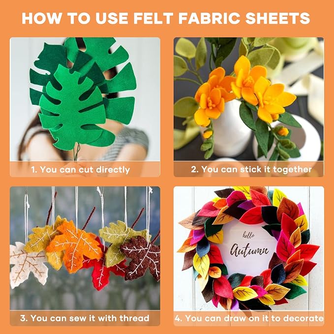 HTVRONT Felt Sheets for Crafts - Image 7