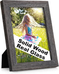 RPJC 6x8 inch Picture Frame Made of Solid Wood and High Definition Glass by RPJC