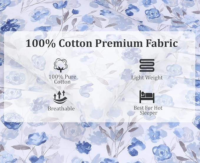 RUVANTI 100% Cotton Sheets – California King Percale Bedding, Cooling & - Image 4