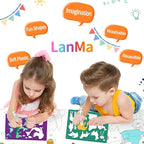 30 Pieces Drawing Stencils Set for Kids, Plastic Drawing Painting Stencil - Image 5