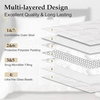 downluxe Weighted Blanket Queen Size, 15 lb Weighted Blanket - Image 4