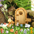 DIYDEC 40pcs Mini Resin Animal 40 Styles Tiny Resin Animals Miniature Little - Image 5