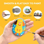 Simetufy 45Pcs Large Rocks for Painting 3-4inch Natural River Stones for DIY - Image 4