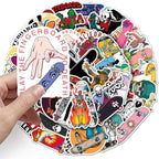 Cool Skateboard Stickers, Vinyl Waterproof Sticker Packs Bulk - Image 4