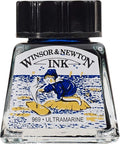 Winsor & Newton Drawing Ink, 14ml Bottle, Ultramarine by WinsorNewton