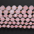 34pcs Natural Quartz Stone Beads - Image 7