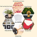 JANYUN 280Pcs Sticky Dot Stickers Clear Putty Sticky Tack - Image 5