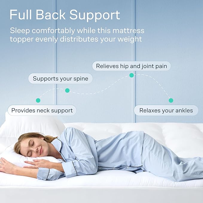 Cloud-Like King Mattress Topper - Image 4