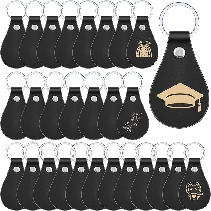 Taiyin 30 Pcs Leather Key Fob Kit by Taiyin