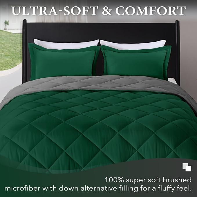 downluxe King Size Comforter Set - Image 2