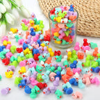 GWAHSA 240pcs Mini Ducks, Tiny Resin Duck Figurines Colorful Plastic Small - Image 3