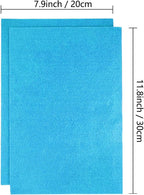 Jtnohx Color Felt, Soft Felt Sheets, 1.4mm Thick 8"x12" Handicraft Felt Fabrics - Image 2
