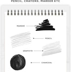 BEECHMORE BOOKS 9"x12" Spiral Bound Sketchbook - Image 6