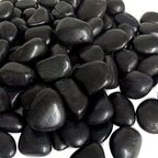 FANTIAN 5 Pounds Black Natural Decorative River Pebbles – 2-3 Inch Black by FANTIAN-GardeningMakesLifeBetter