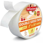 XFasten Double Sided Tape, Removable and Residue-Free, 2-Inch x 30 Yards by XFasten