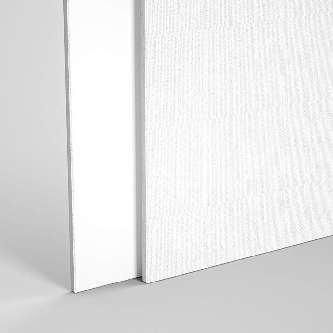 GOTIDEAL Canvases for Painting, 10x10 inch of 12 Pack, Professional Primed - Image 2