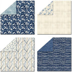 Scrapbook Paper & Scrapbooking Supplies, Vintage Blue 6x6 Double-Sided - Image 5