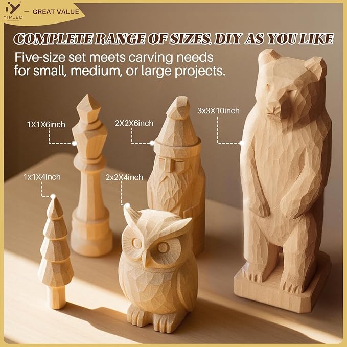 Basswood Carving Blocks, Carving Wood Blocks - Image 4