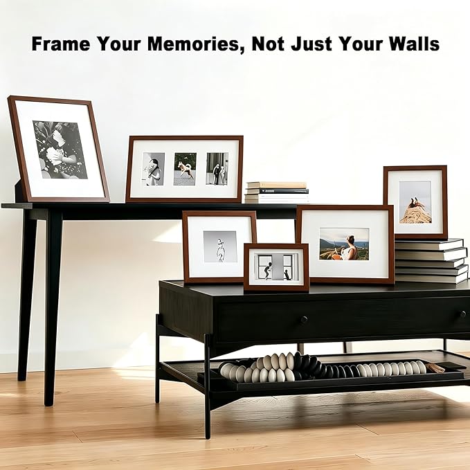 RPJC 4x6 inch Picture Frame Made of Solid Wood High Definition Glass - Image 3