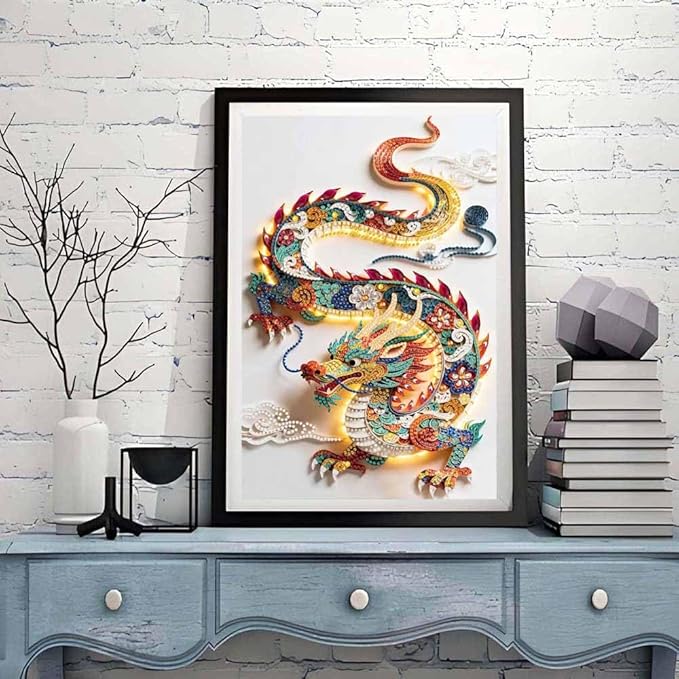 Dragon Special Shape Diamond Art Kits - Image 2