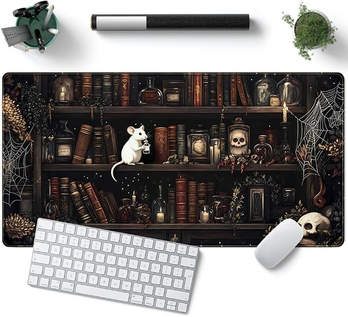 Dark Witchy Desk Mat Gaming Desk Pad Large Mouse Pad, Magician'S Fantasy by YKJWW