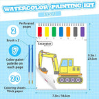 SOCOLER Paint with Water Coloring Books - Image 5