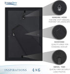 Icona Bay 4x6 Picture Frames, Beautifully Detailed Molding, Contemporary - Image 8