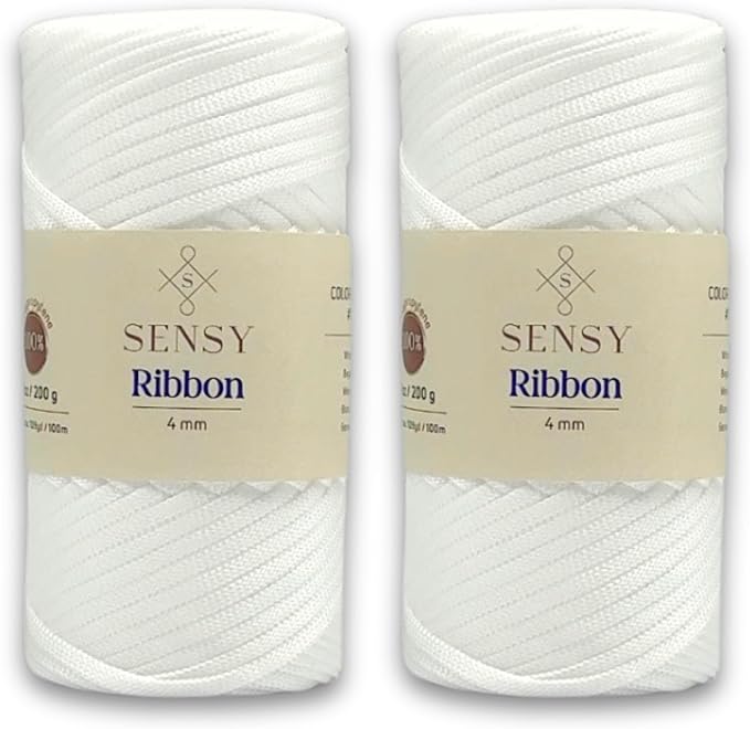 2 Skeins of Sensy Premium 4mm by SSENSY