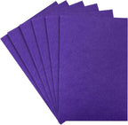 HaoFeiJH Purple Felt Fabric Sheets by HaoFeiJH