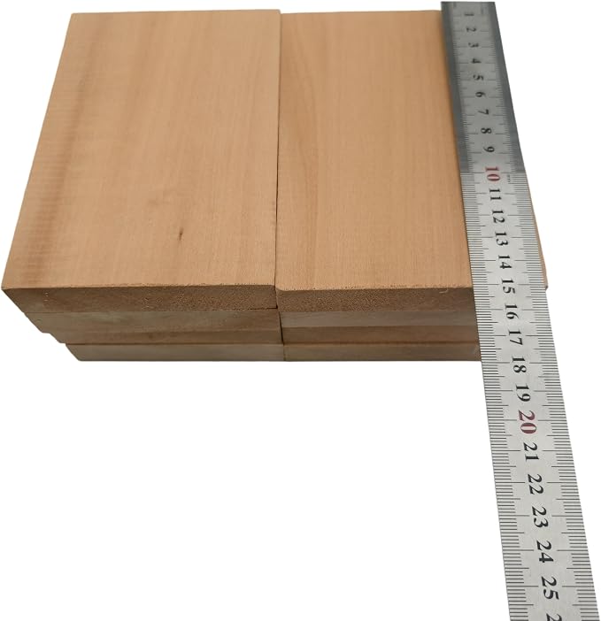 8PCS Basswood Carving Blocks, Whittling Wood Carving Kit, Unfinished Wooden - Image 4