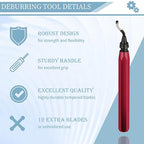 Deburring Tool with 12 High Speed Steel Blades, Deburring Tool 3D Printing - Image 4