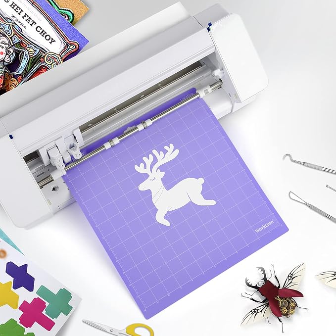 WORKLION Cutting-Mat 12x12 for Silhouette Cameo: Variety Adhesive Sticky - Image 2
