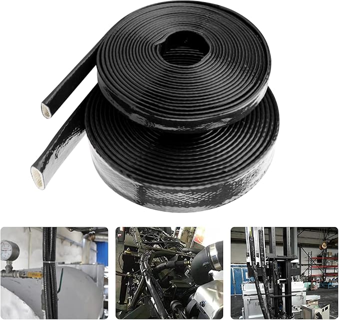 Fuel Line Heat Shield Insulation Heat Shielded Fire Thermo Armor Fire Sleeve - Image 6
