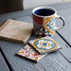10pcs 4''x4'' Ceramic Tiles for Crafts, Blank Ceramic Coaster for Craft - Image 7