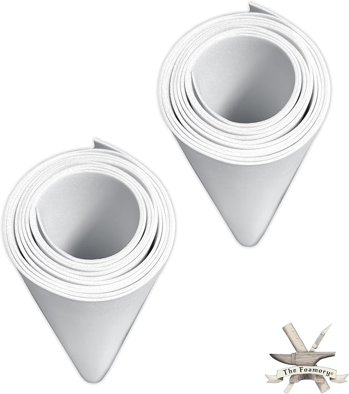 2-Pack Shape Retention EVA Cosplay Foam - 1mm Thick X-Large 35”x59” High by TheFoamory