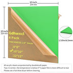 1/8 Thick 10 x 10 inch Acrylic Sheets - Image 2