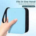Mini Trading Card Binder Album, 1 Pocket Card Binder - Image 2