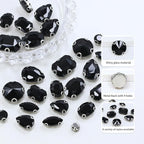 Sew on Rhinestone, Bags and Sewing Accessories，Black - Image 2
