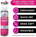 Tulip ColorShot Instant Fabric Spray Paint, Permanent Color Spray-On Fabric - Image 4