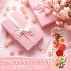 AmazingSpark 222 Pcs Dried Flower Bookmark Making Kit Include DIY Pressed - Image 6