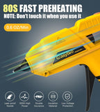 Hot Glue Gun Cordless – Craft Glue Guns, Compatible - Image 4